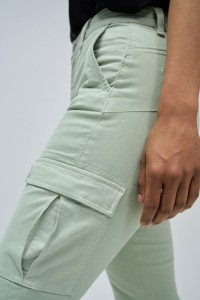 TROUSERS CARGO FAITH PUSH IN CROPPED SKINNY