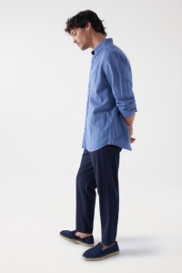 LINEN BLEND SHIRT