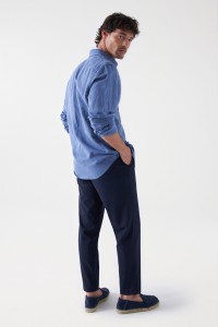 LINEN BLEND SHIRT