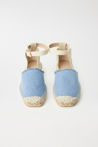 ALPARGATAS PLANAS EN DENIM