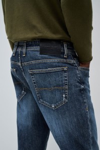 JEANS TAPERED CROPPED SLIM