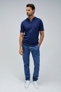 SLIM FIT JEANS WITH MEDIUM WASH