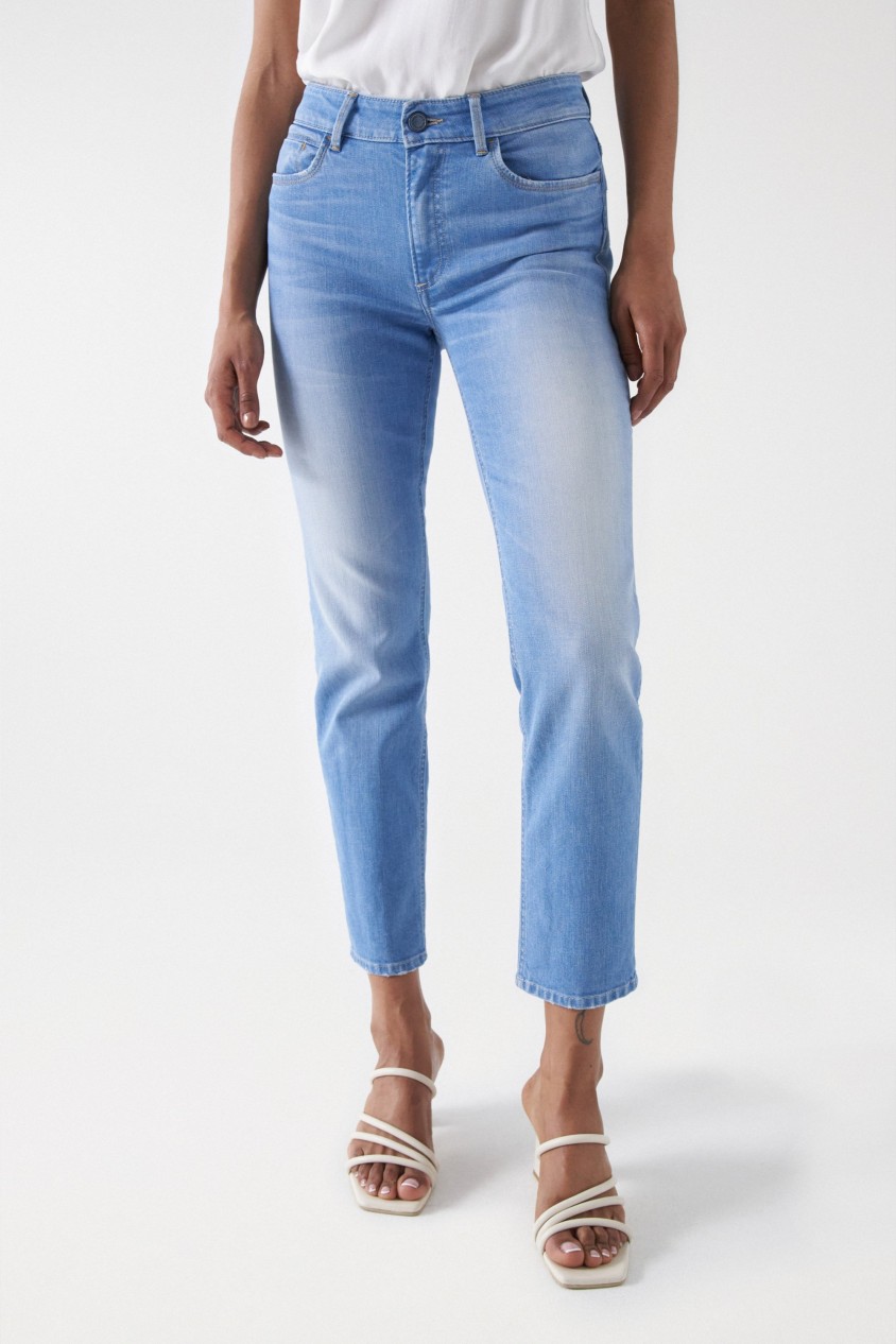 JEANS DESTINY PUSH UP CROPPED SLIM