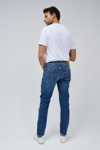 SLIM FIT JEANS WITH MEDIUM WASH