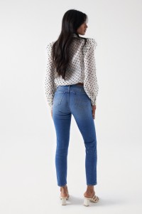 JEANS DESTINY PUSH UP CROPPED SKINNY