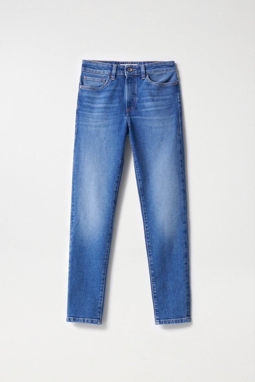 DESTINY PUSH UP CROPPED SKINNY JEANS