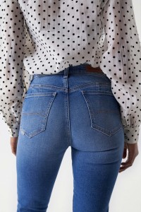 JEANS DESTINY PUSH UP CROPPED SKINNY