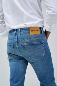 JEANS S-ACTIV SLIM FIT WITH RIPS