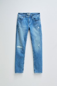 JEANS S-ACTIV SLIM FIT WITH RIPS