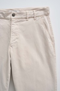 PANTALON CHINO AVEC CORDON DE SERRAGE INTRIEUR