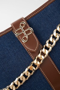 MALA BUCKET EM DENIM