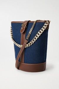 MALA BUCKET EM DENIM