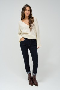 VAQUEROS DESTINY PUSH UP CROPPED SKINNY