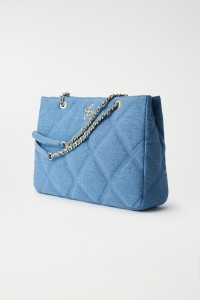 CARTEIRA TOTE EM DENIM