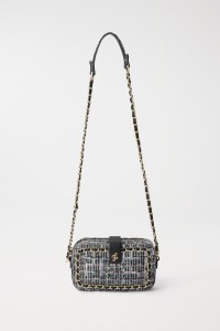 TWEED-SHOULDER-BAG