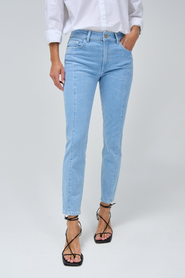 JEANS DESTINY PUSH UP CROPPED SKINNY