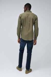 HEMD SLIM FIT MIT MIKRODRUCK