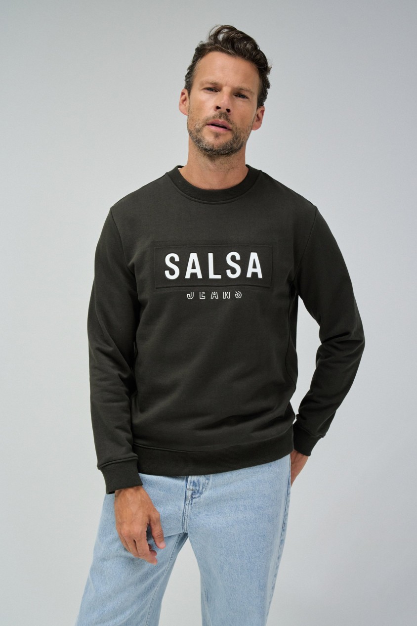 SWEATSHIRT MIT BRANDING