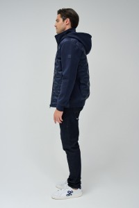 PADDED JACKET WITH ZIP CLOSURE