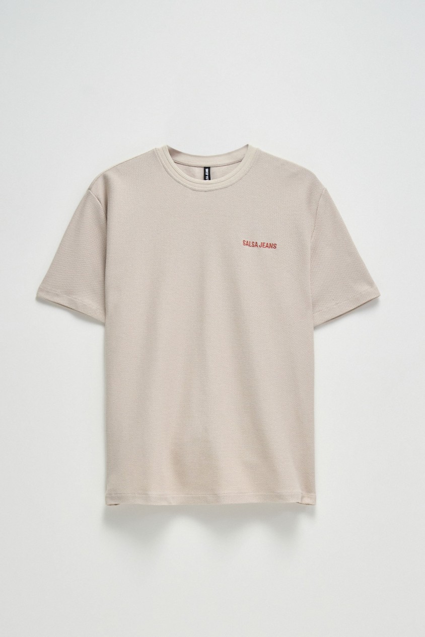 TEXTURED T-SHIRT