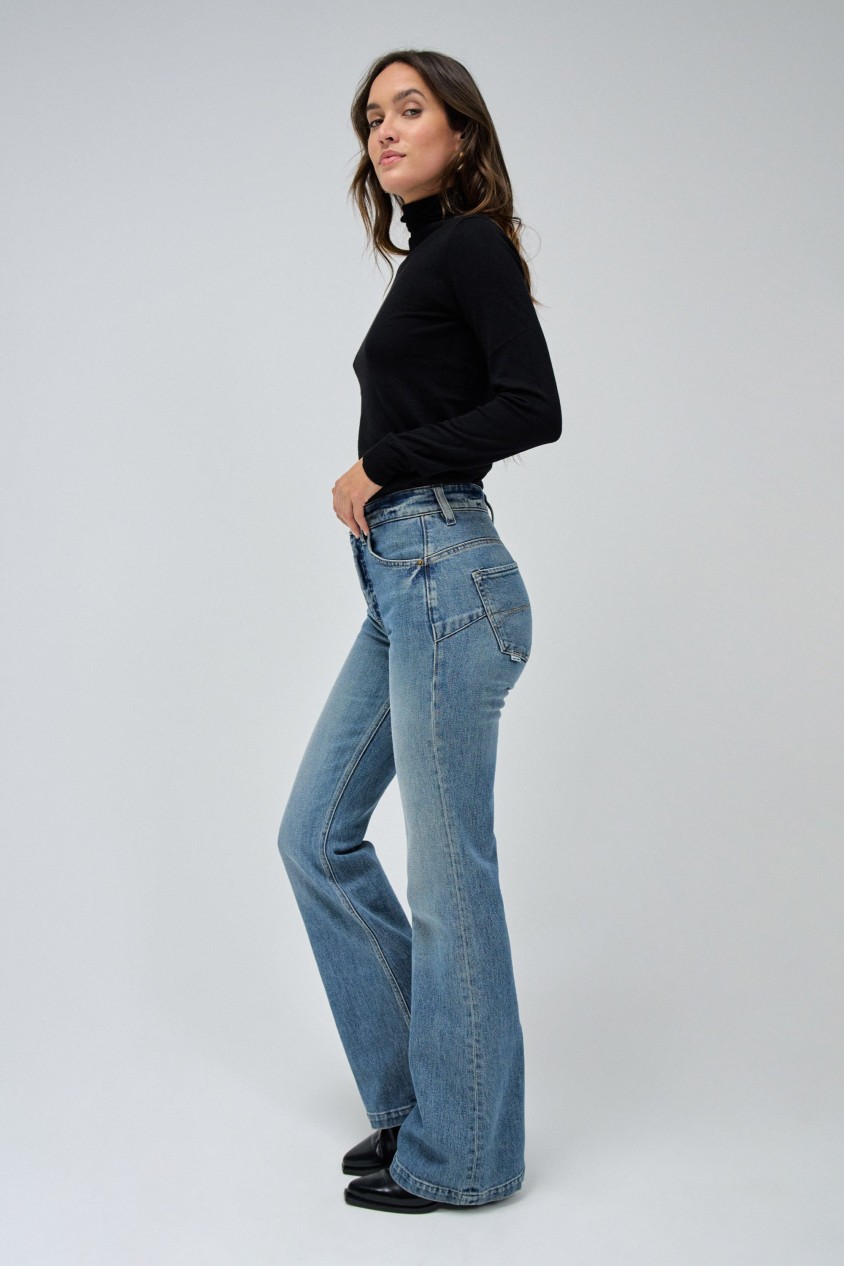 JEANS FAITH PUSH IN FLARE