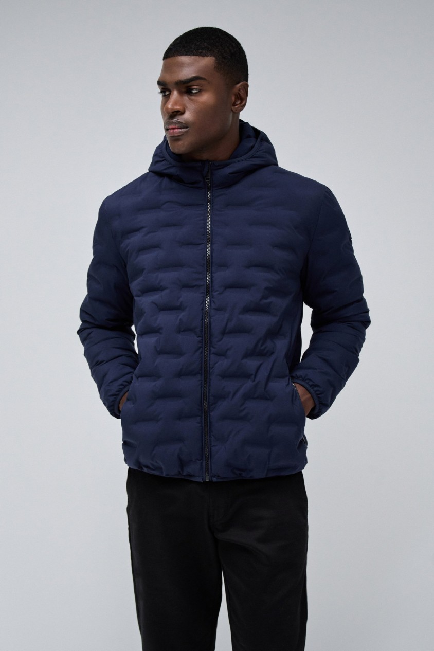 PUFFER COAT WITH POCKETS