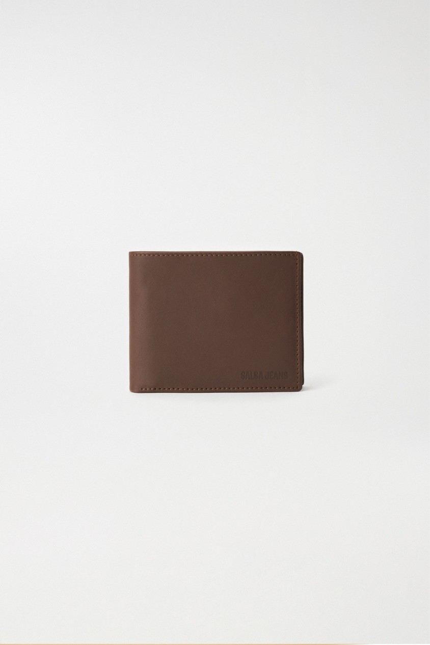 BROWN LEATHER WALLET