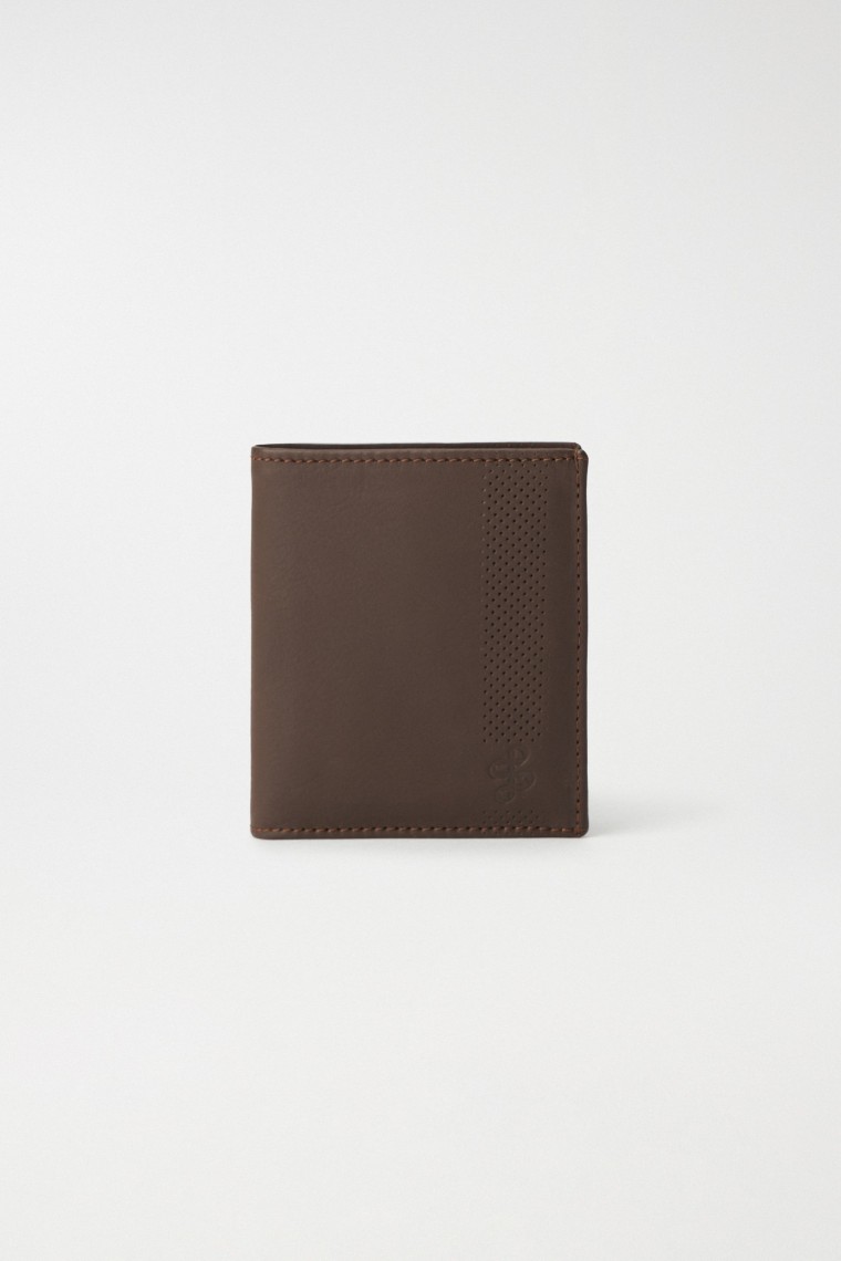 BROWN LEATHER WALLET