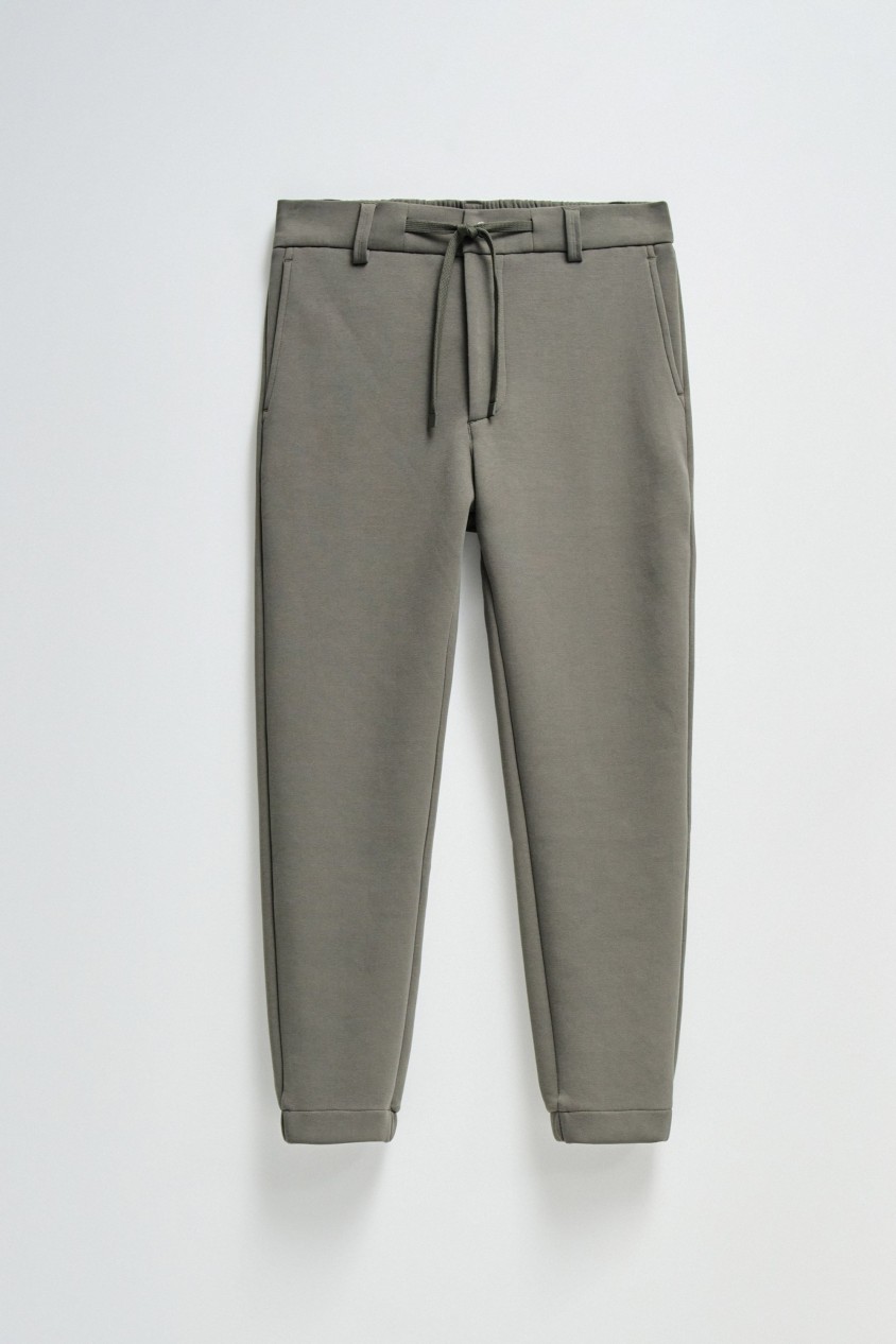 TROUSERS JOGGER REGULAR FIT