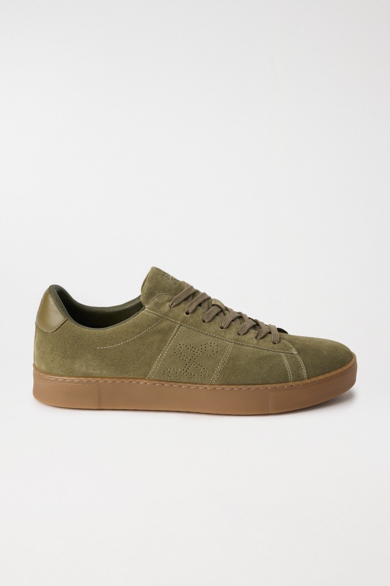 ZAPATILLAS EN PIEL SUEDE