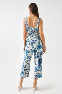 FLORAL PRINT JUMPSUIT