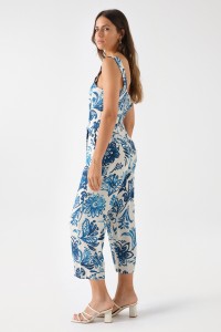 FLORAL PRINT JUMPSUIT