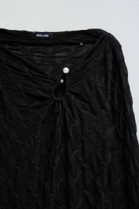 CHEMISE TEXTURE AVEC DTAIL MTALLIQUE