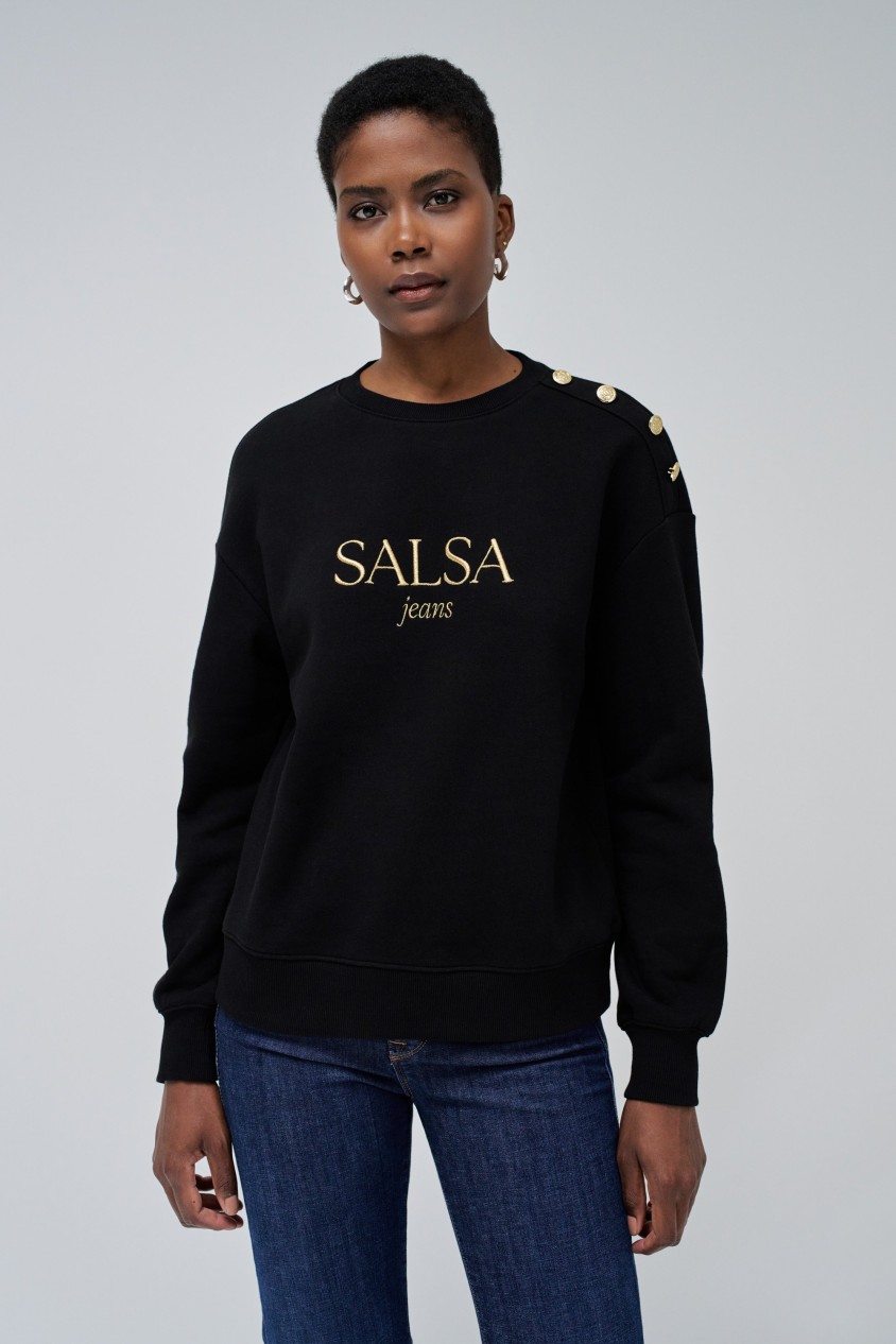 SWEATSHIRT WITH BRANDING