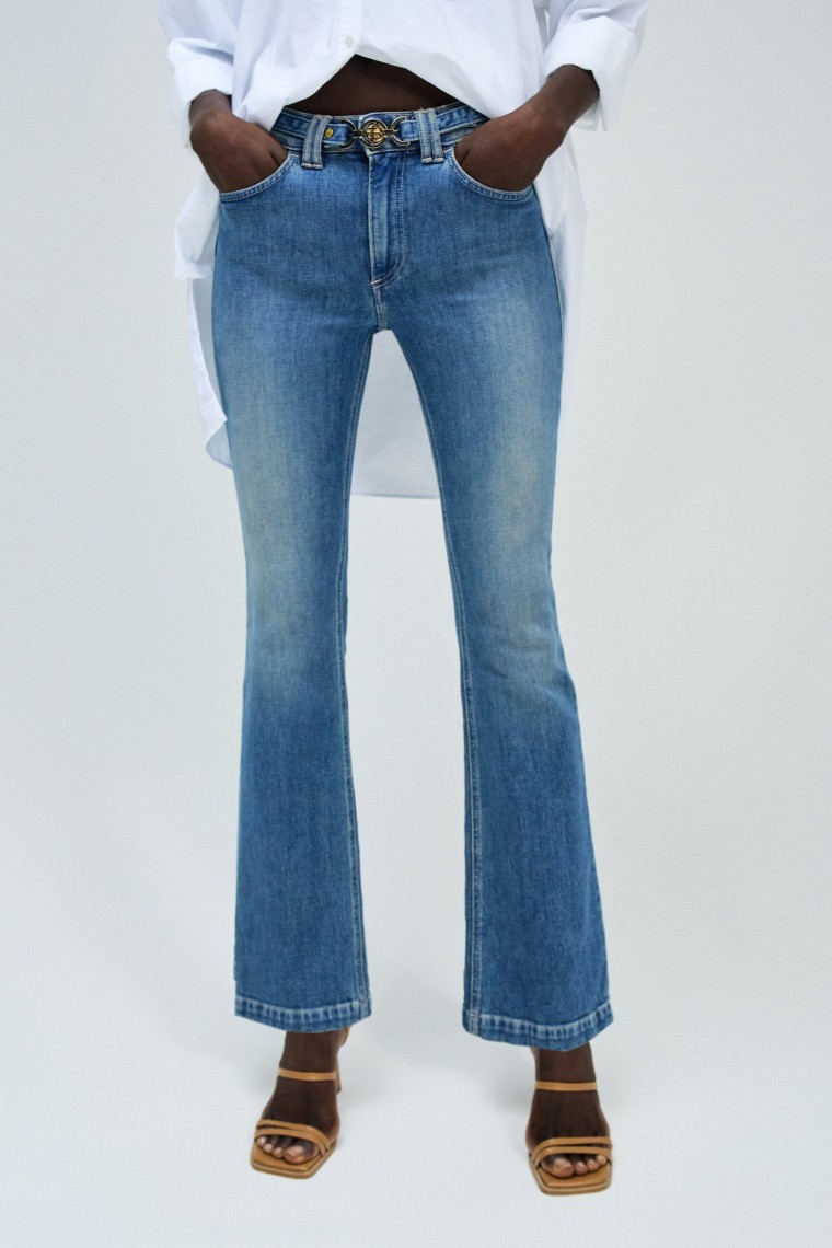 Bootcut jeans Relaxed straight leg SALSA JEANS