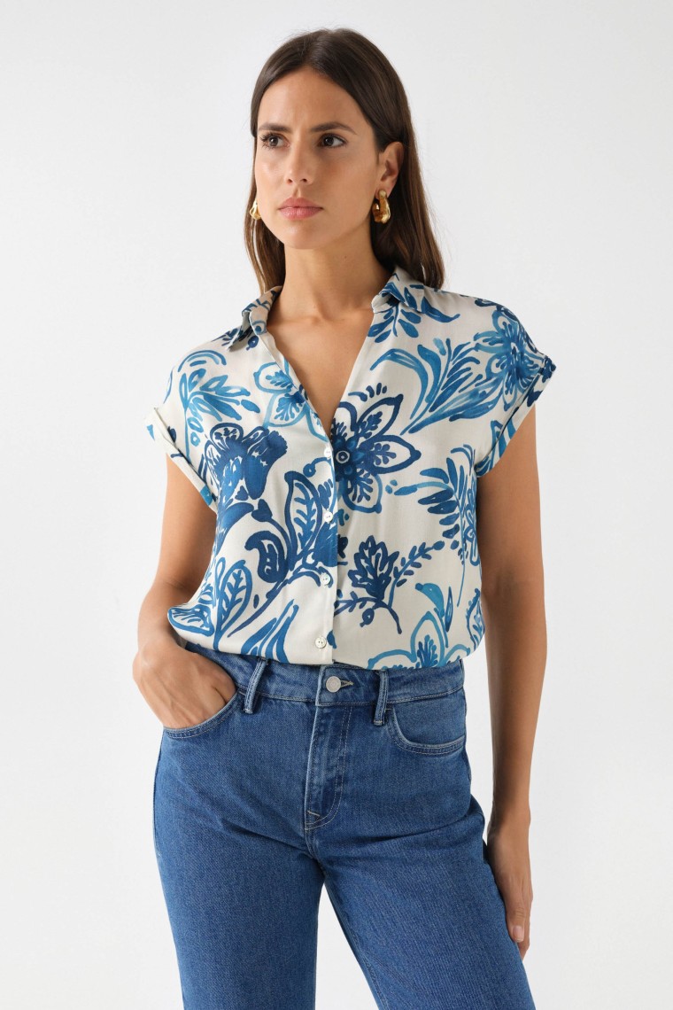 FLORAL PRINT SHIRT