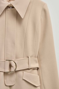 GABARDINE WITH BELT