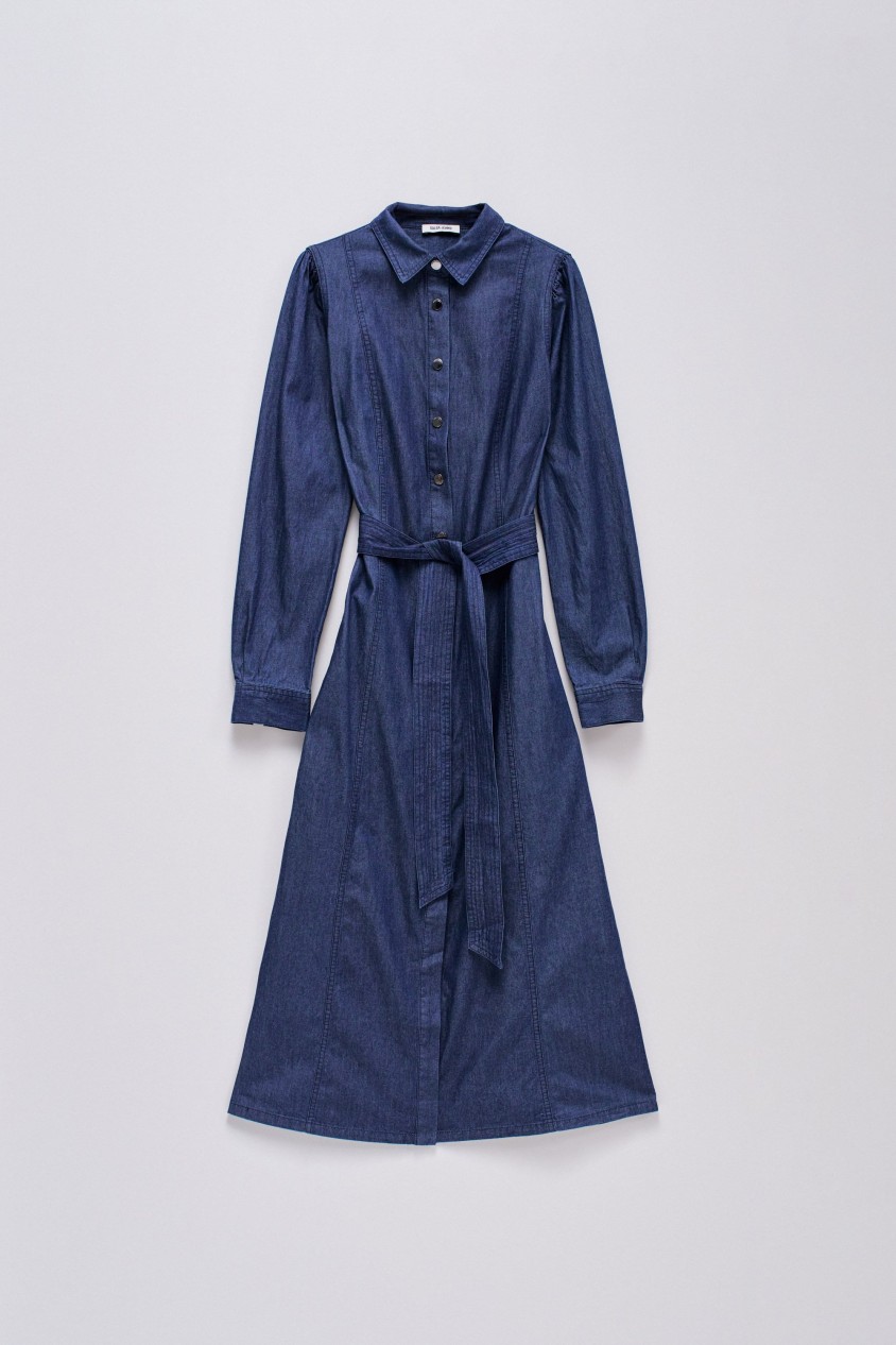 ROBE LONGUE EN LIGHTDENIM