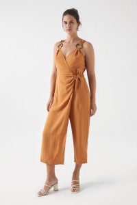 MIDI WRAPOVER JUMPSUIT