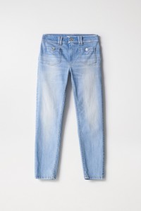 DESTINY PUSH UP CROPPED SKINNY JEANS WITH POCKET DETAILS