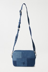 SCHULTERTASCHE AUS DENIM