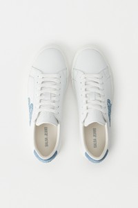 SNEAKERS WITH DENIM BRANDING