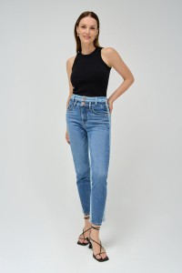 JEANS FAITH PUSH IN DOUBLE TAILLE