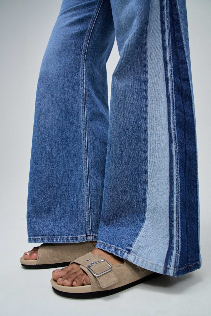 FAITH PUSH IN WIDE JEANS