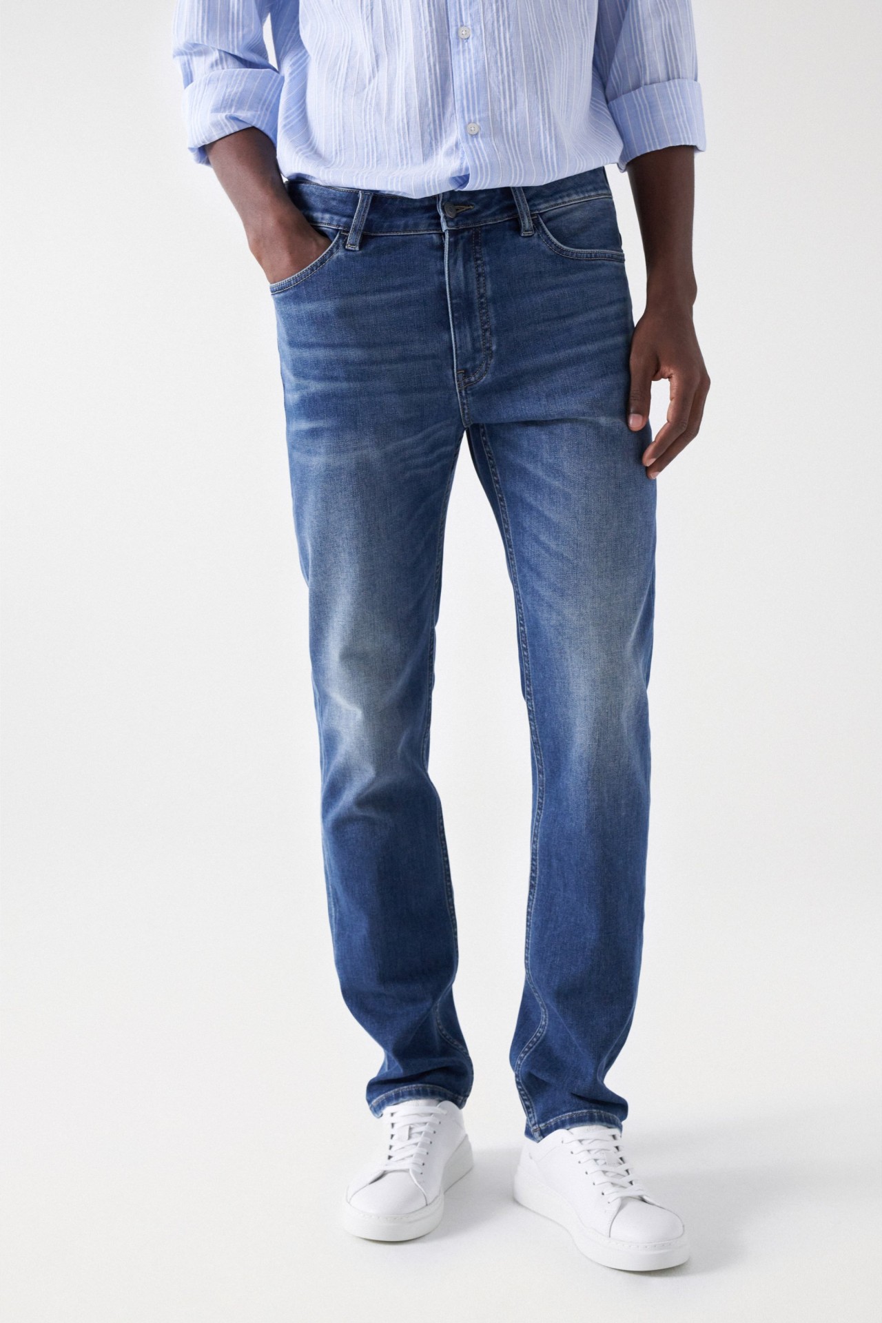 JEANS, REGULAR-SCHNITT, COOLMAX