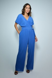 WRAP JUMPSUIT WITH BELT