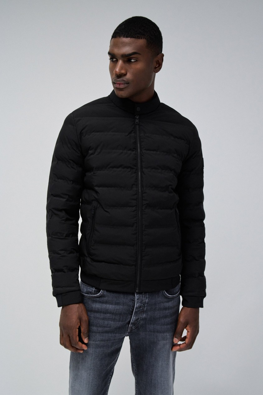 PUFFER COAT WITH POCKETS