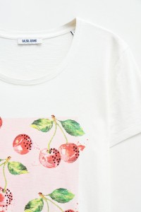 T-SHIRT MIT PRINT