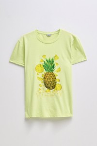 T-SHIRT MIT PRINT