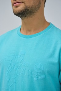 FOOTBALL T-SHIRT WITH FRONT PRINT